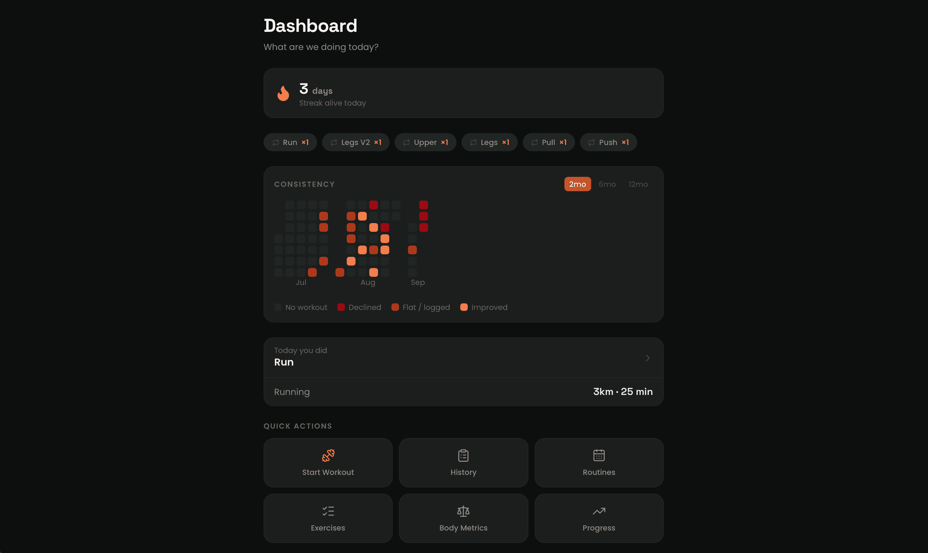 Workout Tracker preview